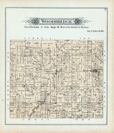 Woodbridge Township, St. Joseph River, Frontier P.O., Hillsdale County 1894